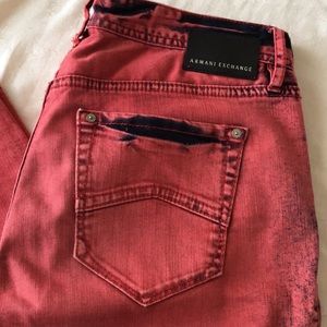 Armani Exchange skinny jeans